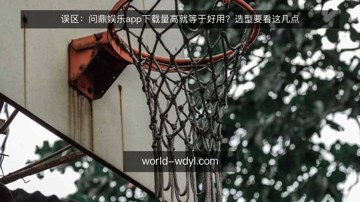 误区:问鼎娱乐app下载量高就等于好用?选型要看这几点