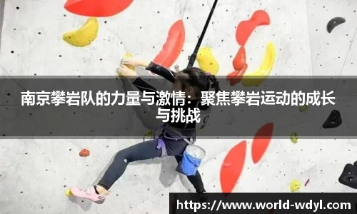 南京攀岩队的力量与激情：聚焦攀岩运动的成长与挑战